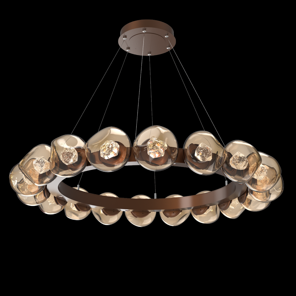 Luna Radial Ring Chandelier