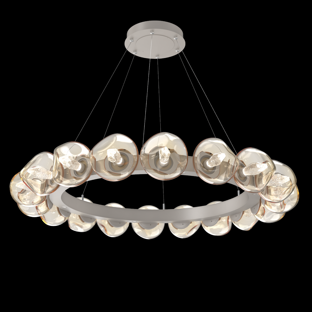 Luna Radial Ring Chandelier