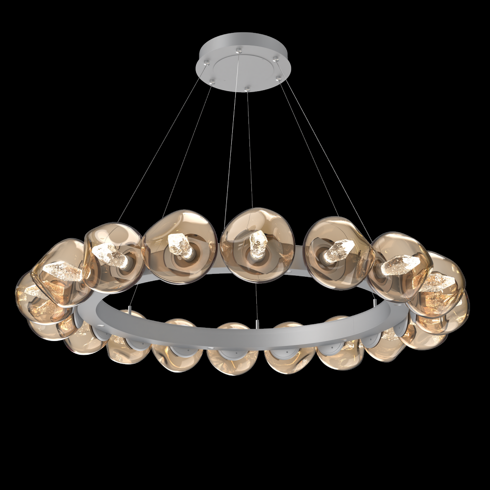 Luna Radial Ring Chandelier