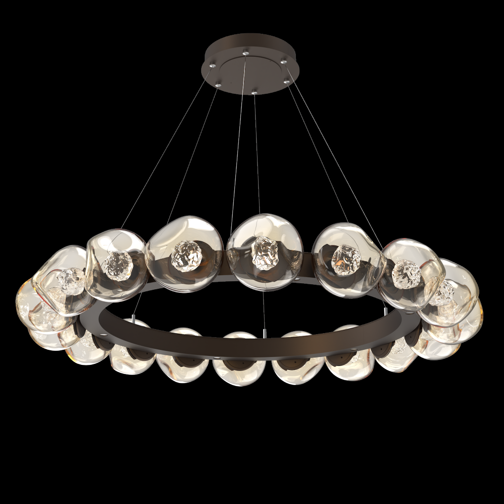 Luna Radial Ring Chandelier