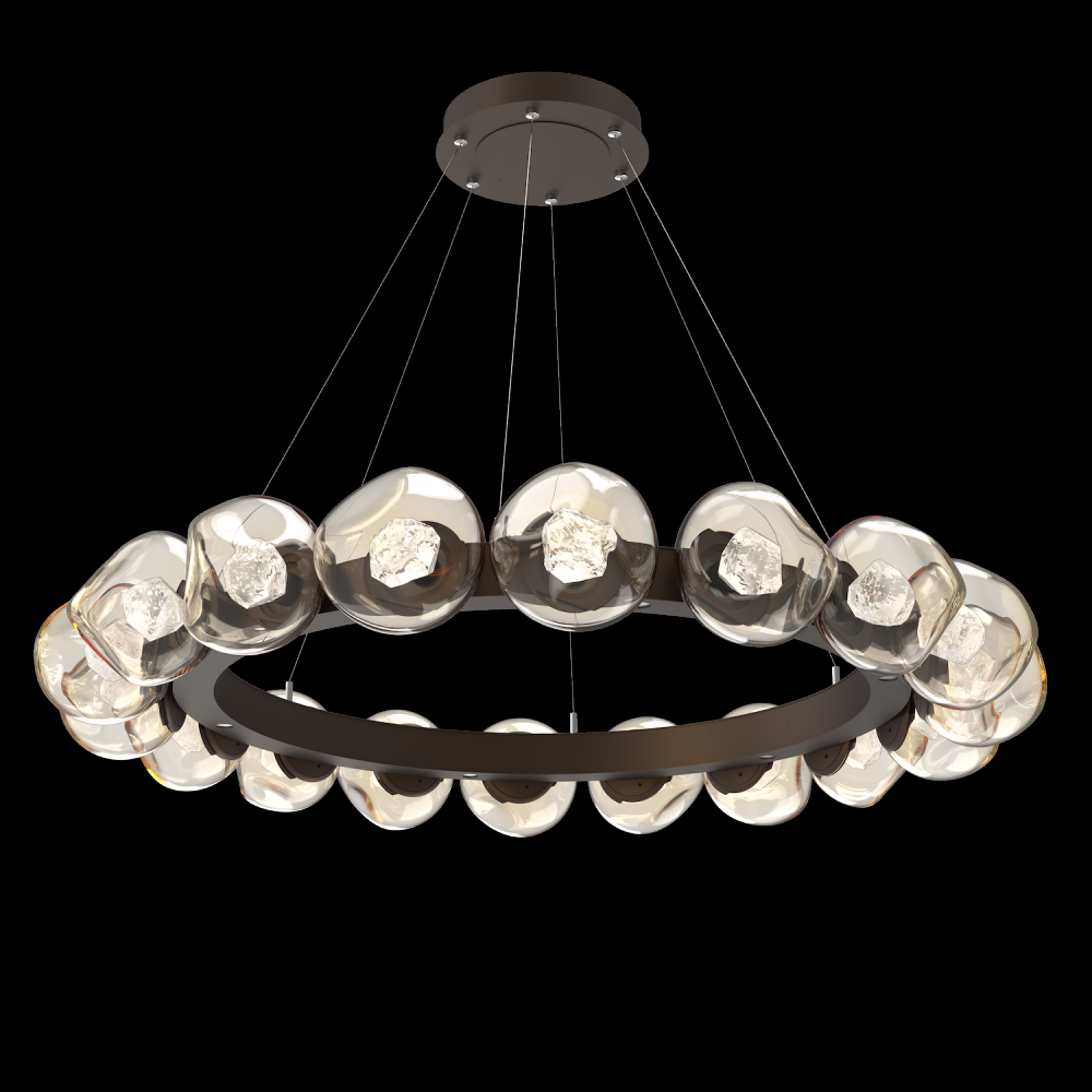 Luna Radial Ring Chandelier