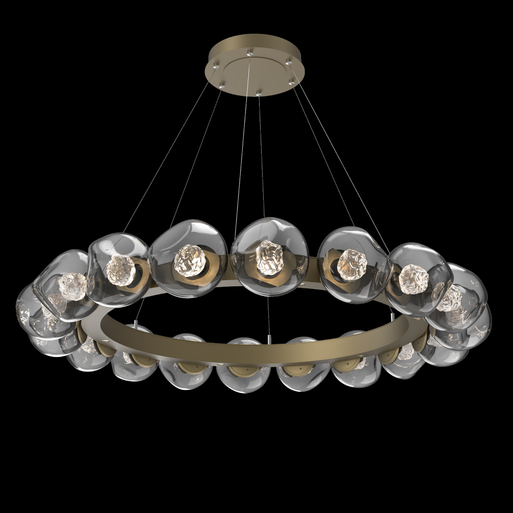 Luna Radial Ring Chandelier