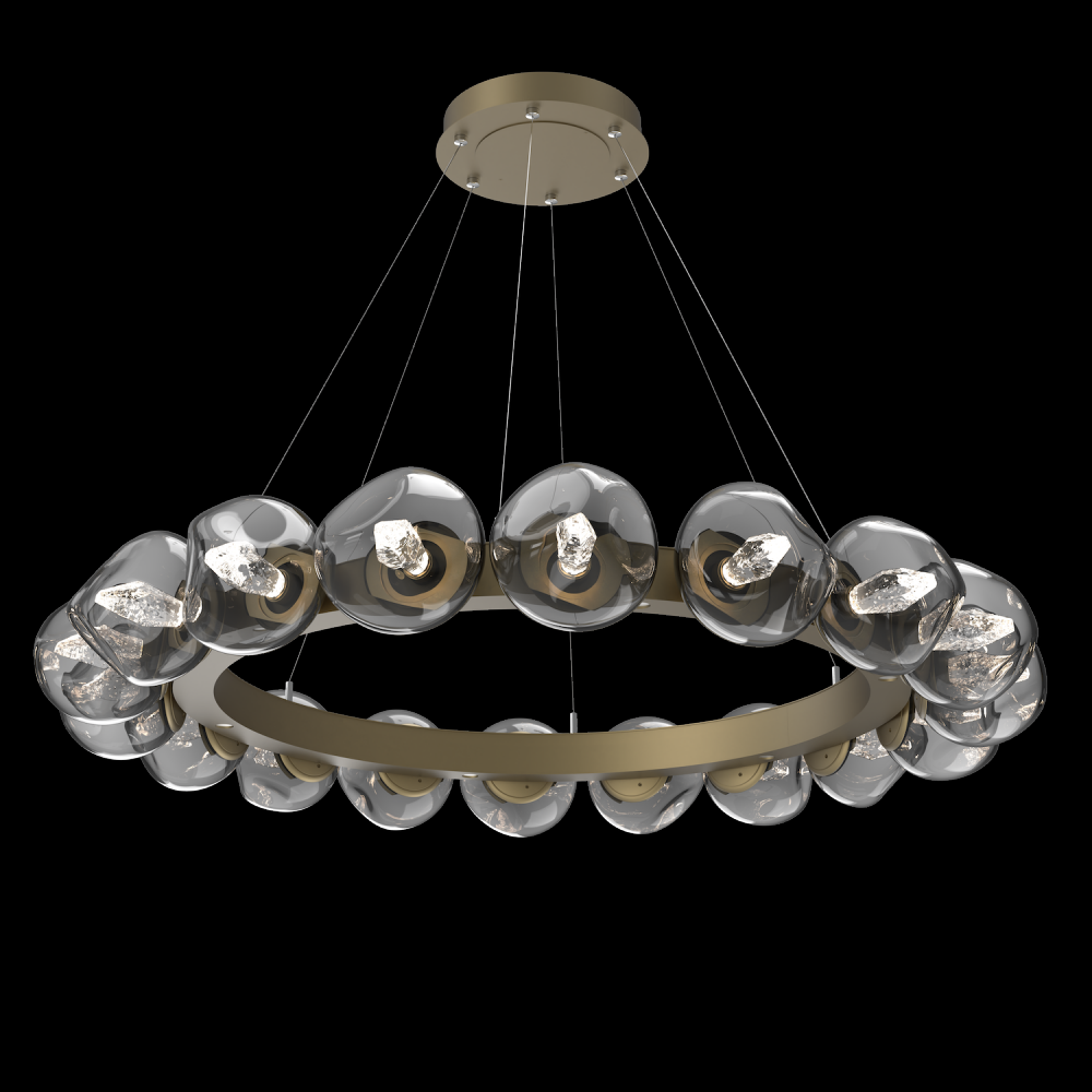 Luna Radial Ring Chandelier