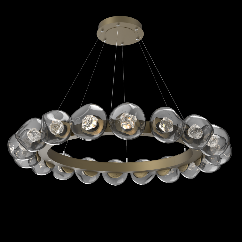 Luna Radial Ring Chandelier