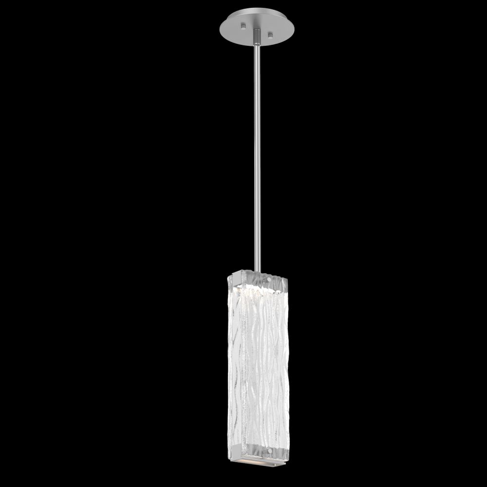 Tabulo Pendant-Classic Silver-Tidal Cast Glass