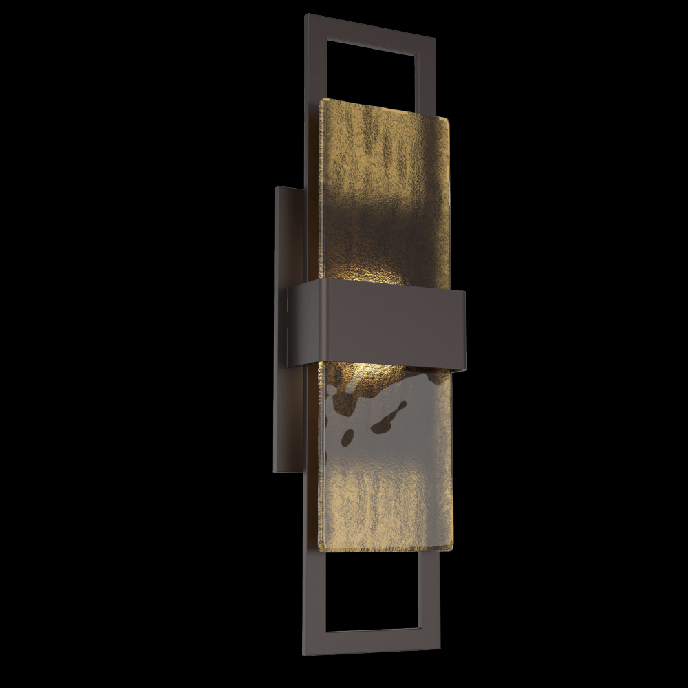 Sasha 20" Sconce-Statuary Bronze-Bronze Granite