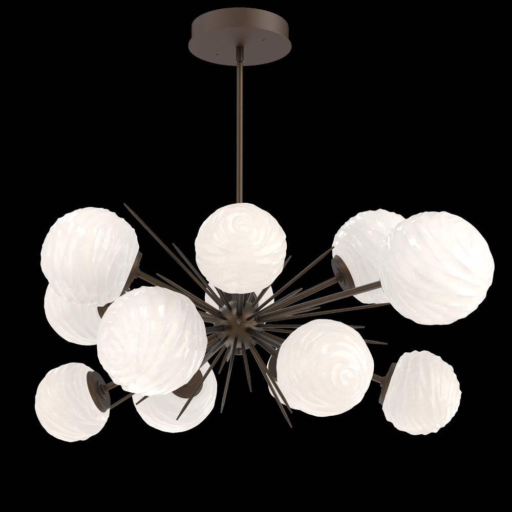 Gaia Oval Starburst Chandelier