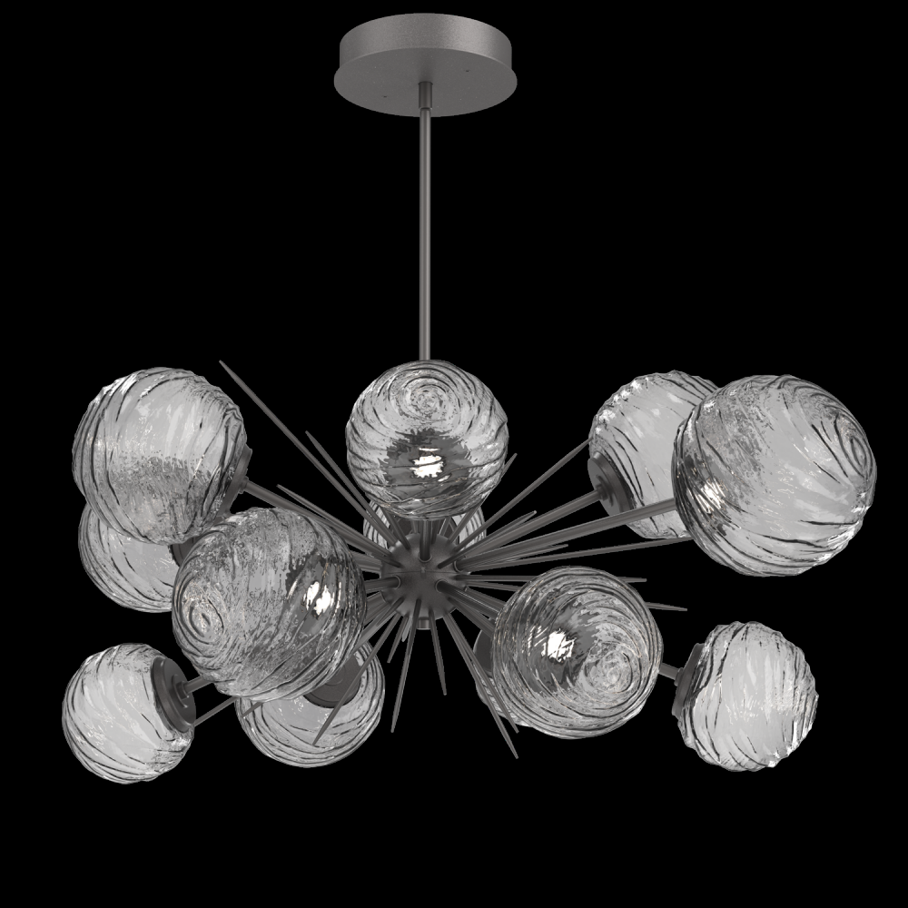 Gaia Oval Starburst Chandelier