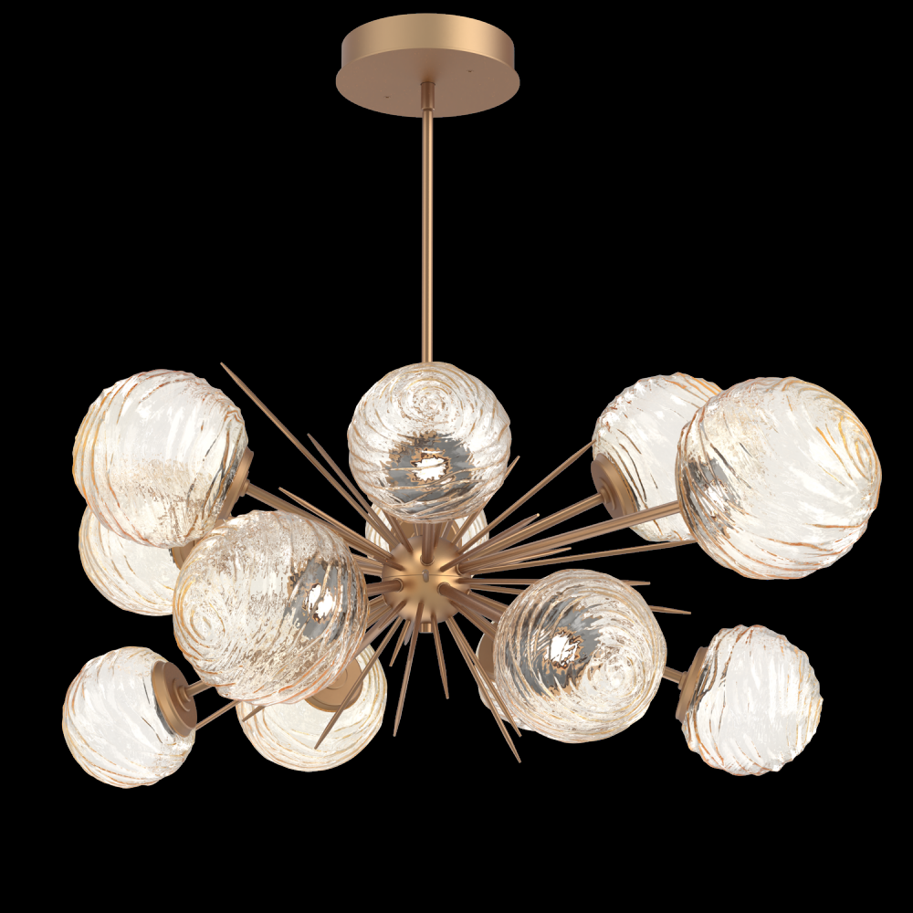 Gaia Oval Starburst Chandelier