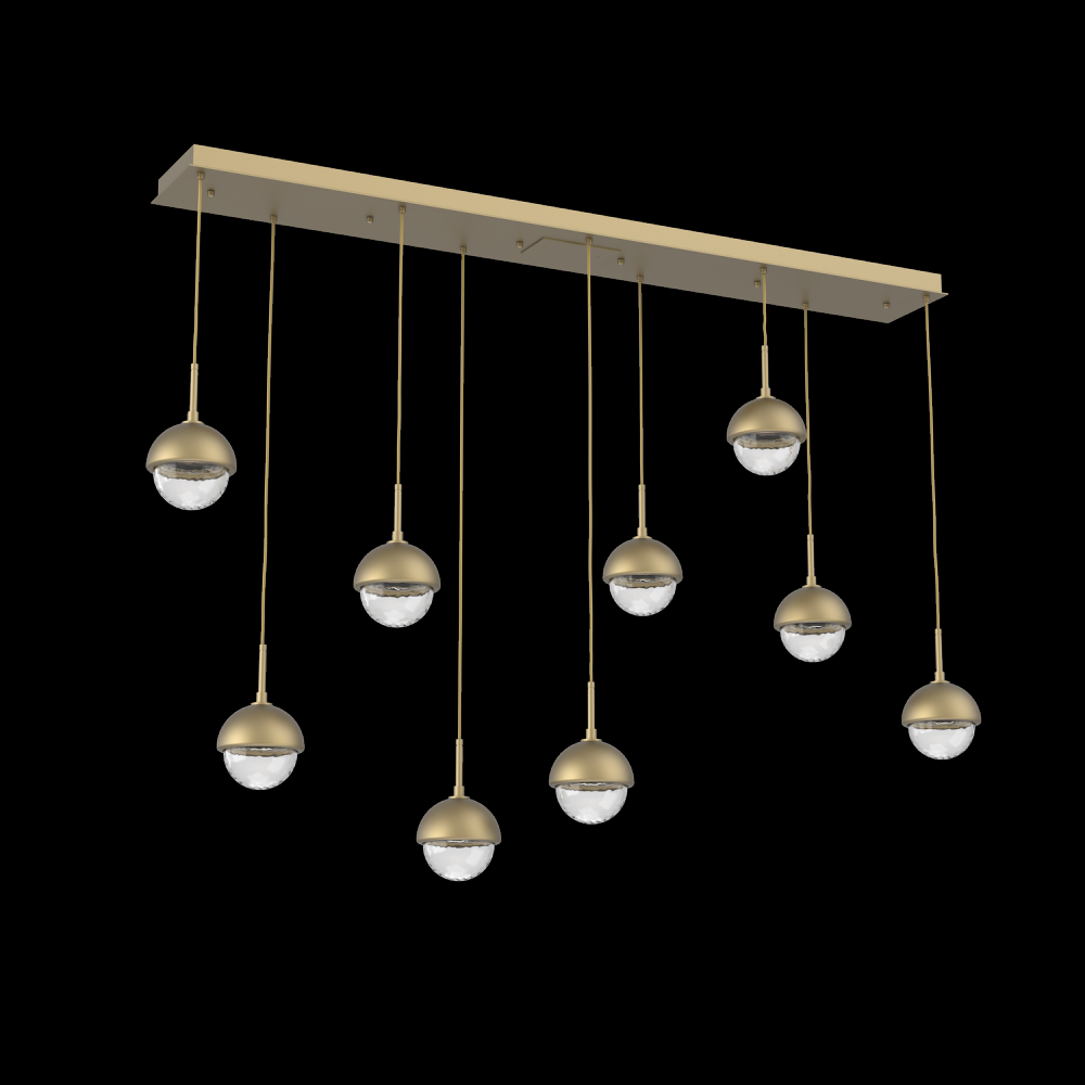 Cabochon Linear Pendant Chandelier