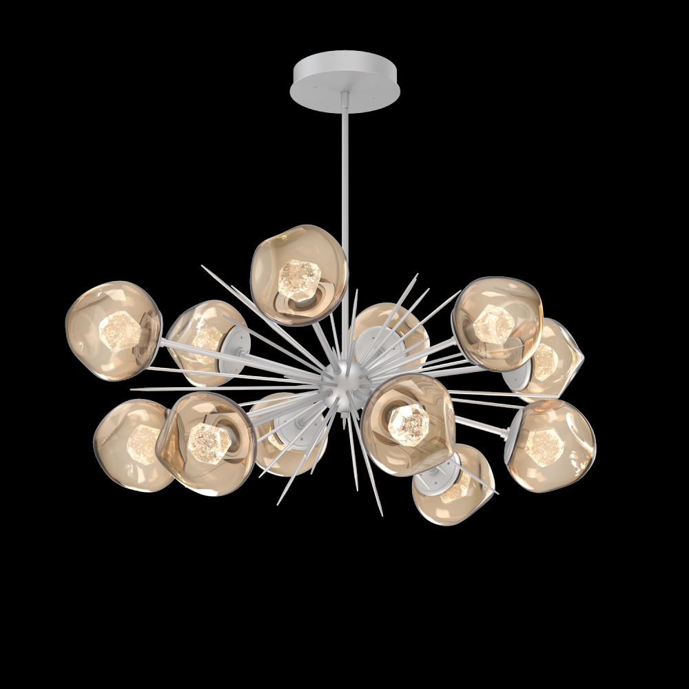 Luna Oval Starburst Chandelier