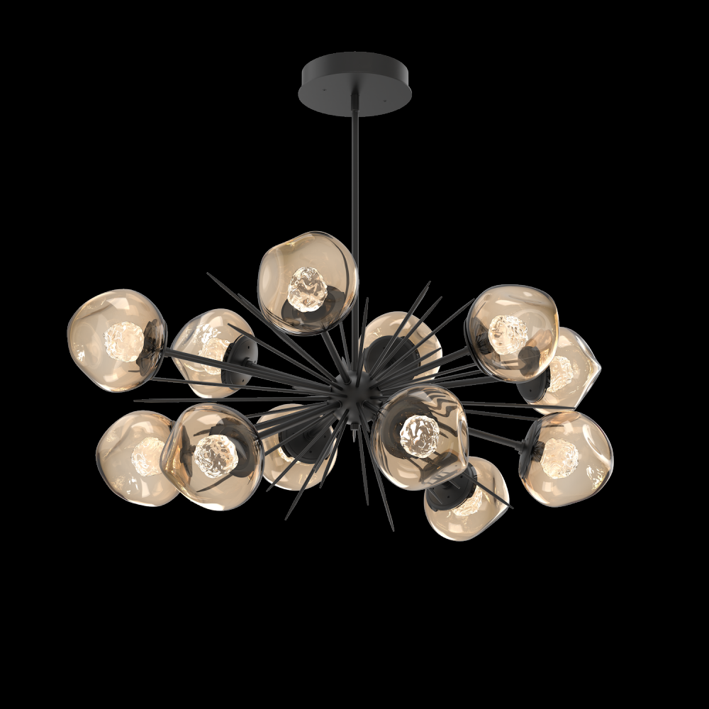 Luna Oval Starburst Chandelier