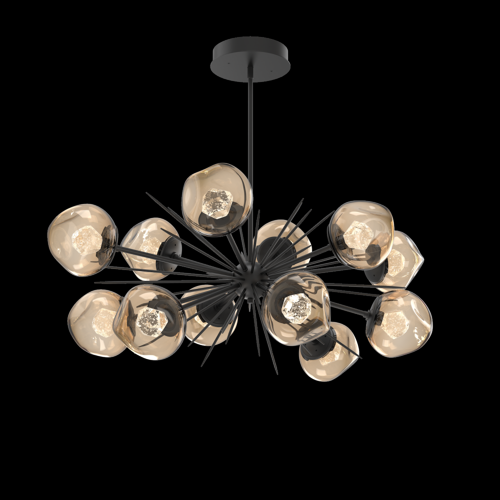 Luna Oval Starburst Chandelier