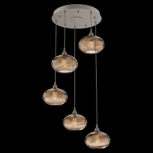 Hammerton CHB0036-05-BS-OB-C01-E2 - Coppa Round 5pc Multi-Pendant