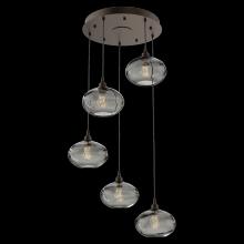 Hammerton CHB0036-05-FB-OS-C01-E2 - Coppa Round 5pc Multi-Pendant