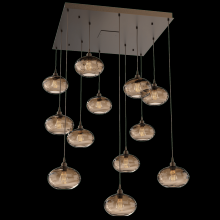 Hammerton CHB0036-12-FB-OB-C01-E2 - Coppa Square 12pc Multi-Pendant