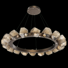 Hammerton CHB0039-48-FB-B-CA1-L1 - Gem Radial Ring - 48" -Flat Bronze