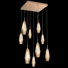 Hammerton CHB0049-09-NB-RB-C01-L1 - Aalto Square 9pc Multi-Pendant