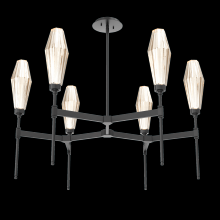  CHB0049-37-MB-RA-001-L1 - Aalto Round Chandelier-37-Matte Black