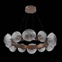 Hammerton CHB0089-36-BB-S-CA1-L1 - Mesa Radial Ring Chandelier