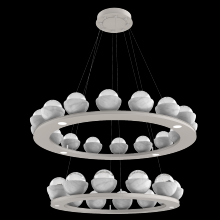 Hammerton CHB0093-2B-BS-WC-CA1-L3 - Cabochon Ring Chandelier