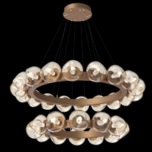 Hammerton CHB0095-2T-NB-GA-CA1-L3 - Luna Radial Ring Chandelier