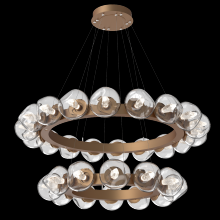 Hammerton CHB0095-2T-NB-GC-CA1-L3 - Luna Radial Ring Chandelier