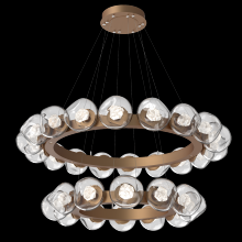 Hammerton CHB0095-2T-NB-ZC-CA1-L3 - Luna Radial Ring Chandelier