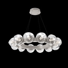  CHB0095-36-BS-GC-CA1-L3 - Luna Radial Ring Chandelier