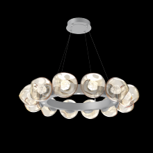  CHB0095-36-CS-ZA-CA1-L3 - Luna Radial Ring Chandelier