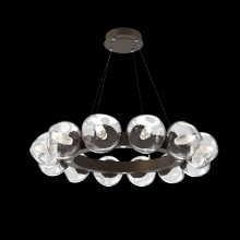 Hammerton CHB0095-36-FB-GC-CA1-L3 - Luna Radial Ring Chandelier