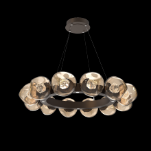  CHB0095-36-FB-ZB-CA1-L3 - Luna Radial Ring Chandelier