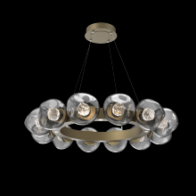 Hammerton CHB0095-36-GB-FS-CA1-L3 - Luna Radial Ring Chandelier