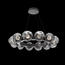  CHB0095-36-GP-FS-CA1-L3 - Luna Radial Ring Chandelier