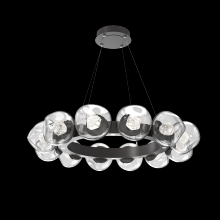 Hammerton CHB0095-36-GP-ZC-CA1-L1 - Luna Radial Ring Chandelier