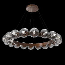 Hammerton CHB0095-48-BB-GS-CA1-L3 - Luna Radial Ring Chandelier