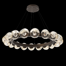  CHB0095-48-FB-FA-CA1-L3 - Luna Radial Ring Chandelier