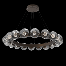  CHB0095-48-FB-FS-CA1-L3 - Luna Radial Ring Chandelier