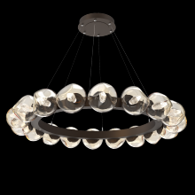  CHB0095-48-FB-GA-CA1-L3 - Luna Radial Ring Chandelier