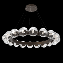 Hammerton CHB0095-48-FB-GC-CA1-L3 - Luna Radial Ring Chandelier