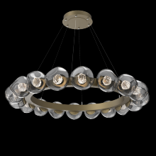 Hammerton CHB0095-48-GB-FS-CA1-L1 - Luna Radial Ring Chandelier