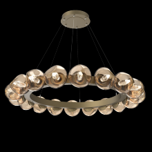 Hammerton CHB0095-48-GB-GB-CA1-L3 - Luna Radial Ring Chandelier