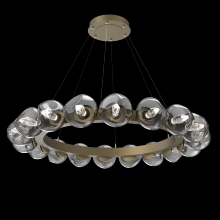  CHB0095-48-GB-GS-CA1-L3 - Luna Radial Ring Chandelier