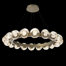  CHB0095-48-GB-ZA-CA1-L3 - Luna Radial Ring Chandelier