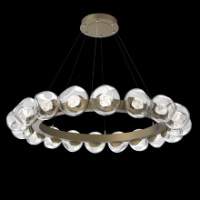 Hammerton CHB0095-48-GB-ZC-CA1-L3 - Luna Radial Ring Chandelier