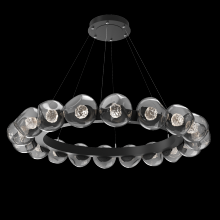  CHB0095-48-MB-FS-CA1-L3 - Luna Radial Ring Chandelier