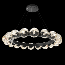 Hammerton CHB0095-48-MB-GA-CA1-L1 - Luna Radial Ring Chandelier