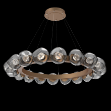 Hammerton CHB0095-48-NB-ZS-CA1-L3 - Luna Radial Ring Chandelier