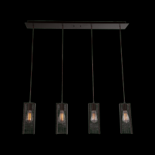 Hammerton PLB0020-07-NB-0-C01-E2 - Downtown Mesh Linear Pendant Chandelier