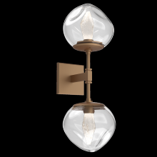 Hammerton IDB0095-02-NB-GC-L3 - Luna Double Sconce